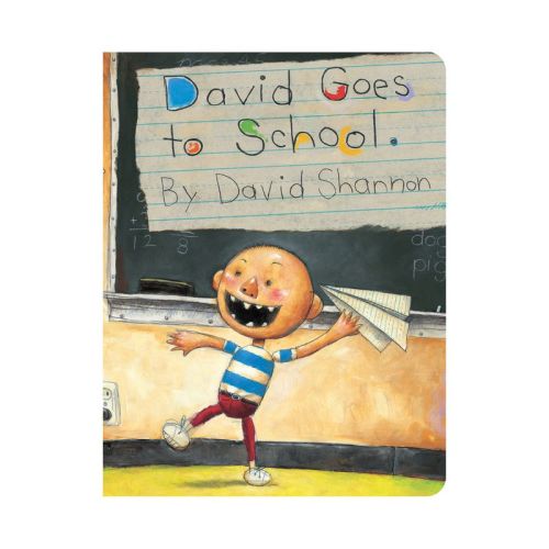 David Goes to School - by David Shannon (Board Book)