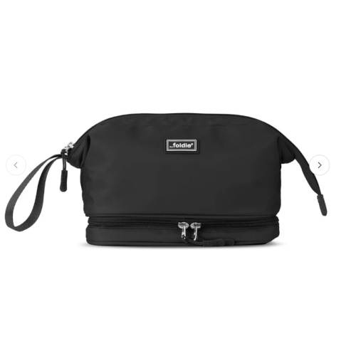 The Foldie® Toiletry Bag - Black