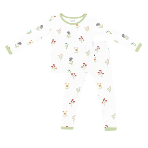 Long Sleeve Pajamas in Wildflower