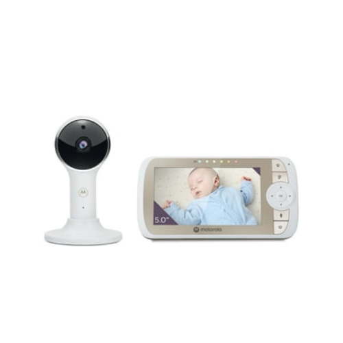 Motorola VM65 Connect 5" Full HD (1080p) Wi-Fi Video Baby Monitor | Secure Private Connection | 2-Way Talk