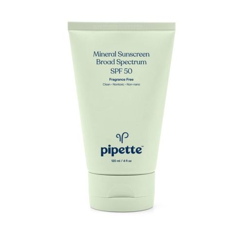 Pipette Mineral Broad Spectrum Spf 50 Sunscreen - 4 Fl Oz