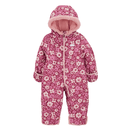 Baby Floral Print Sherpa-Lined Snowsuit - OshKosh | Carter's