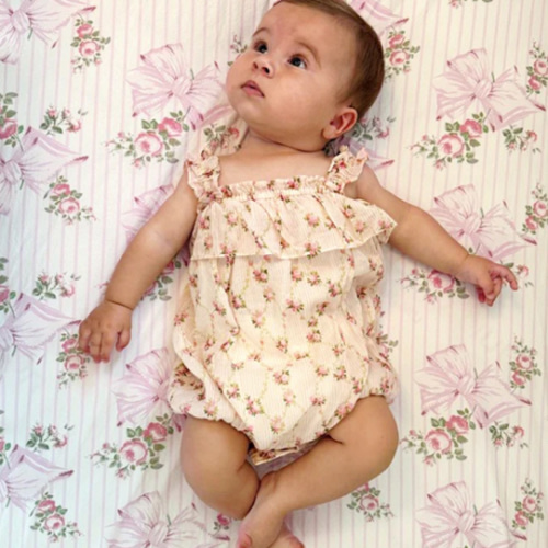 Rosa Beaux Cotton Crib Sheet