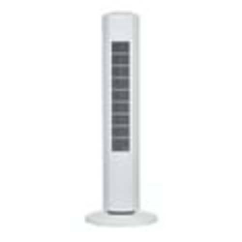 Mainstays 28 inch Tall, 3-Speed Oscillating Tower Fan, White