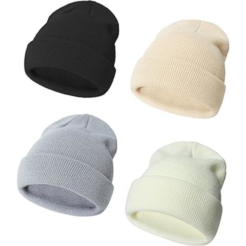 ENBAOHUI Baby Beanie Hat Newborn Winter Warm Knit Hat Kids Soft Beanie Cap Boys Girls Winter Warm Knit Hat