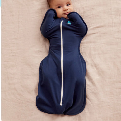 Swaddle Up™ 1.0 TOG Cotton Navy (medium)