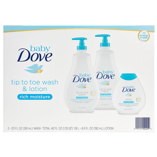 Baby Dove Wash and Lotion Kit - Sam's Club