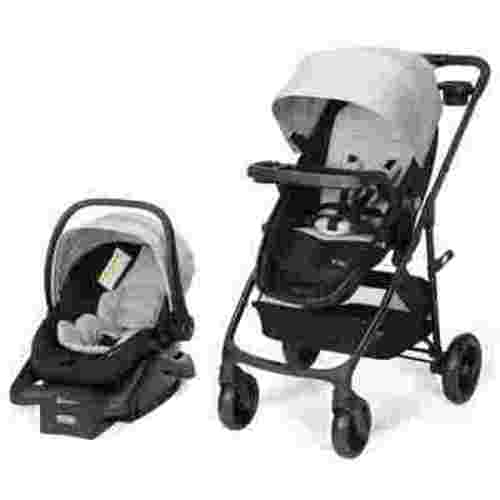 Safety 1st Grow and Go Sprint Modular Travel System Stroller with Rear-Facing Infant Car Seat, Whisper Grey, Toddler, Unisex