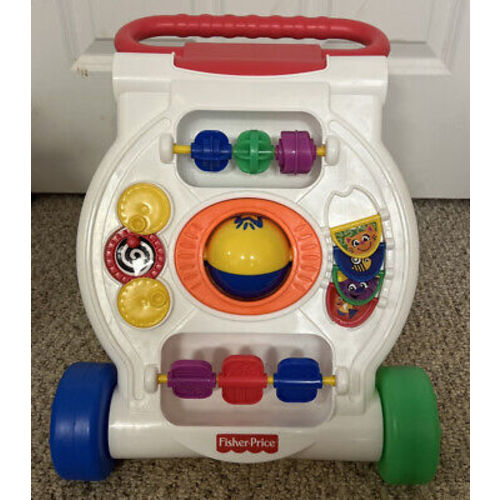 Fisher Price Baby Activity Walker Fold Go Stand &amp; Push Toy