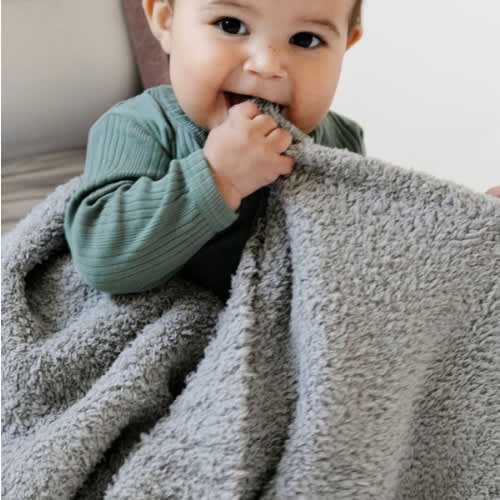 BAMBONI® RECEIVING BLANKETS | Gray