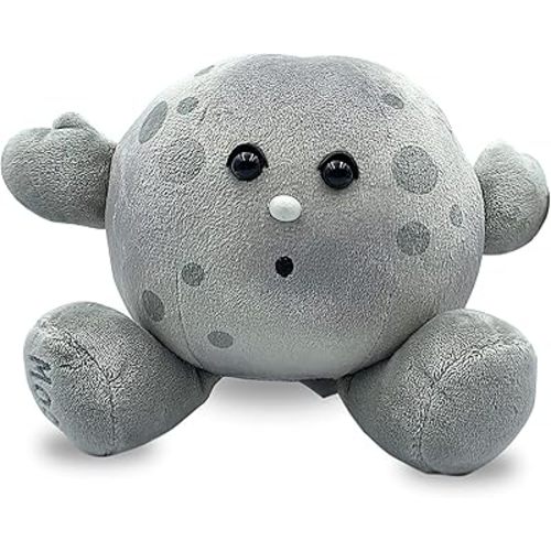 Celestial Buddies Moon Buddy | 8.5" Soft Stuffed Plush, Embroidered Features, Fun Planet Facts Tag for Kids – STEM Learning, Educational Gift, Classroom & Homeschool Science Space Astronomy | 0+