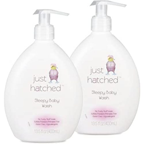 Sleepy Baby Wash Multi-Pack - Relaxing Bath + Body, Snuggly Yummy Fragrance, w/Essential Oils, Calming, Hypoallergenic, No Yucky Stuff & Harsh Ingredients, 13.5 fl oz (2 Pack)
