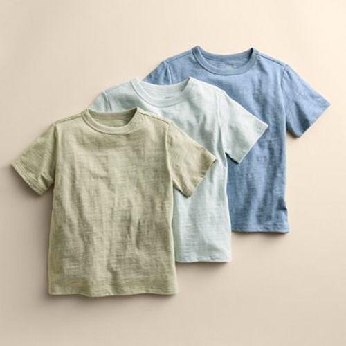 Kids 4-12 Little Co. by Lauren Conrad 3-Pack Organic Cotton Core Tees