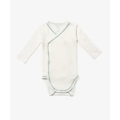 Newborn Crossbody Onesie In Seafoam | Oso & Me | NB