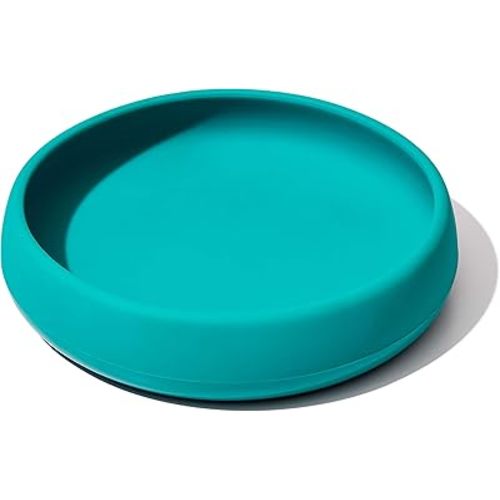 OXO Tot Silicone Plate Teal