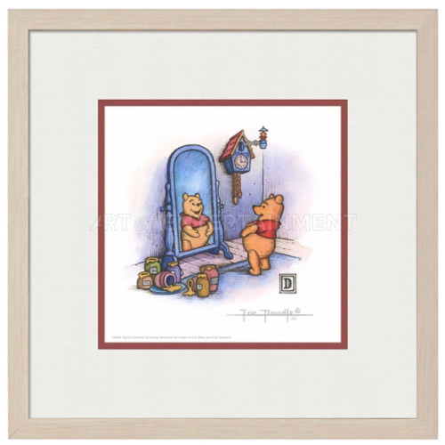 Winnie the Pooh Stout and Round By Eric Dowdle - Art Prints – Disney Art On Main Street