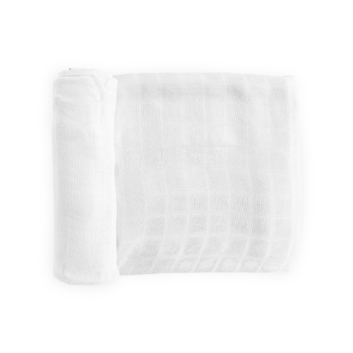 Little Unicorn Deluxe Muslin Swaddle Blanket - Plain White
