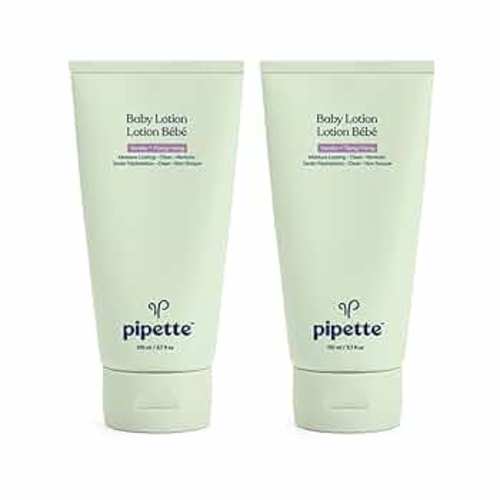 Amazon.com: Pipette New & Improved Formula Baby Lotion, Hydration, Natural Moisture of Baby's Delicate Skin, Renewable Plant-Derived Squalane, Fragrance-Free Lotion, 5.7 Fluid Ounces : Baby