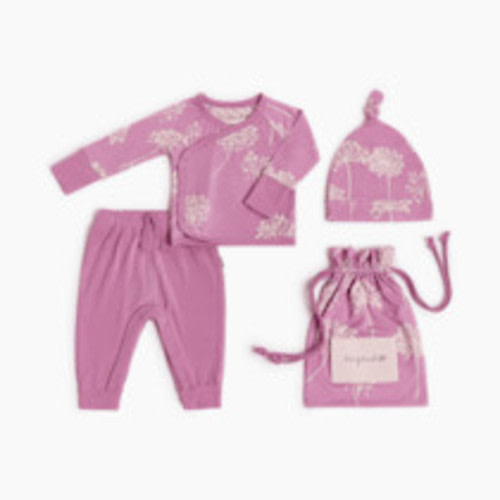 Tiny Kind Bamboo 3-Piece Newborn Take Me Home Set - Dandelion, Nb