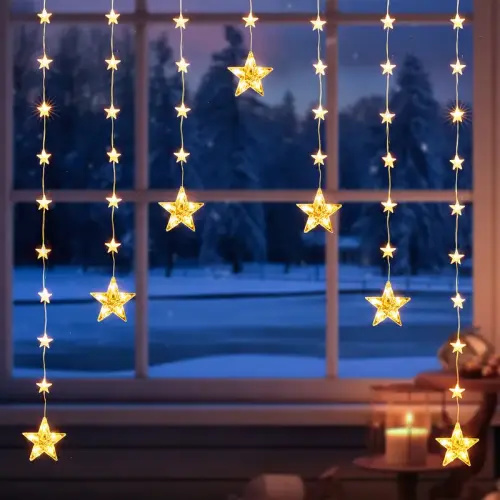 christmas star 74 led - Temu