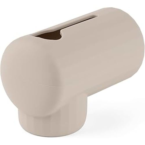 Bath Spout Cover, Soft Silicone Bathtub Faucet Cover Safety Universal Fit (Shifting Sand)