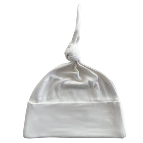 Knot Beanie, White