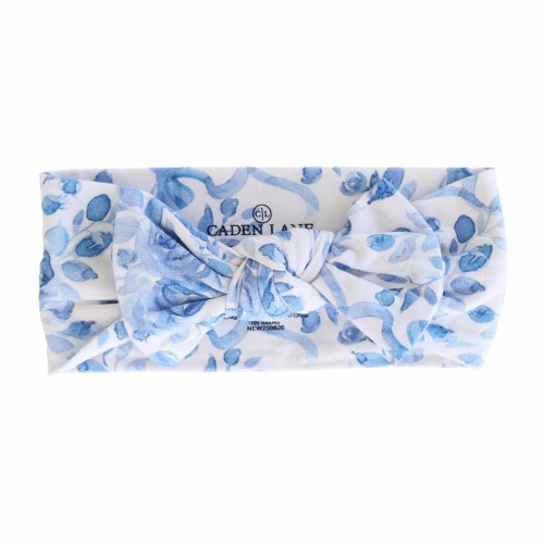 Betsys Blooms Knit Large Bow Headwrap