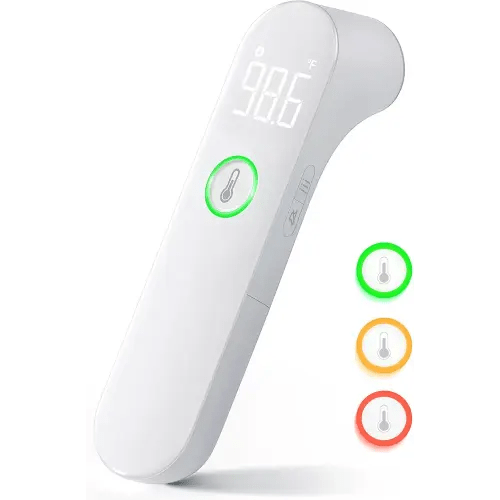 Baby Thermometer for Adults and Kids, FSA HSA Eligible, Fast Accurate Forehead Thermometer, Fever Alarm & Mute Mode, Baby Essentials -Home Medical & Nurse Accessories