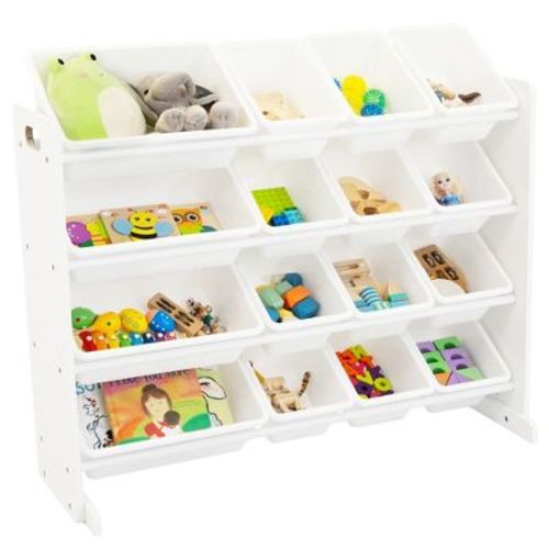 Kids' Super-Size Toy Organizer White - Humble Crew