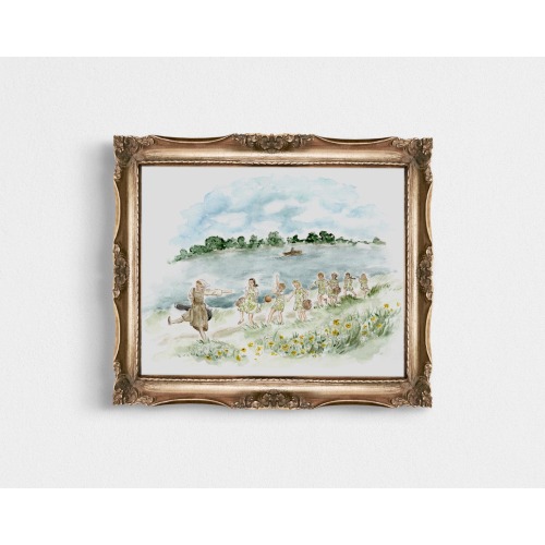 Sound of Music art - Along The Shore