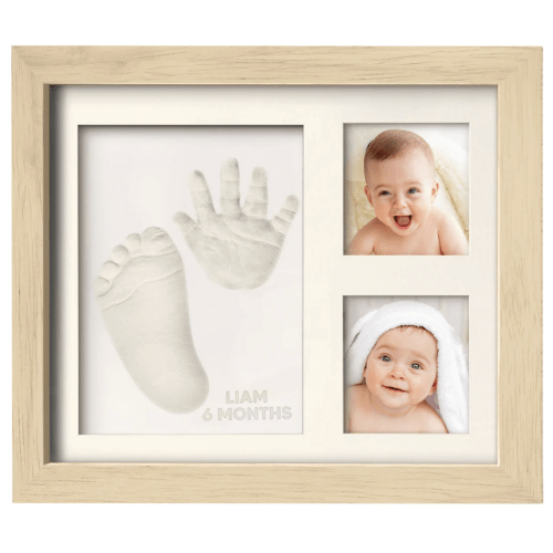 Baby Handprint & Footprint Keepsake Solo Frame