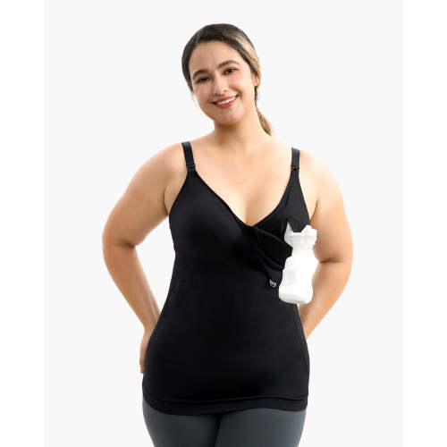 All-in-One Hands Free Pumping & Nursing Tank Tops