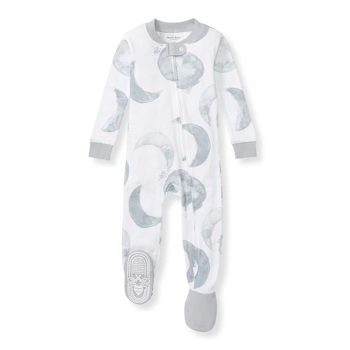 Burt's Bees Baby baby-boys Sleeper Pjs, 100% Organic Cotton, One-piece Footie, Zip Up Jumpsuit, Snug Fit Pajamas