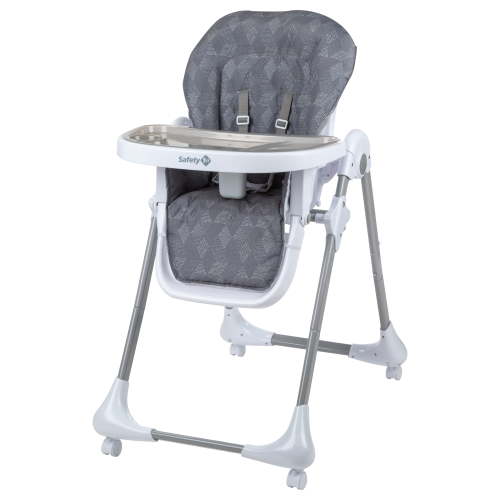 Safety 1st Foldable Feeding Seat, 3-in-1 Grow and Go High Chair for Baby Kids, Monolith Toddler Table