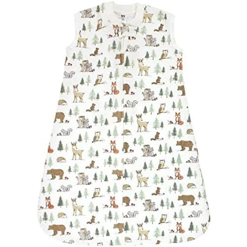 Hudson Baby Unisex BabyPremium Quilted Sleeveless Sleeping Bag and Wearable Blanket