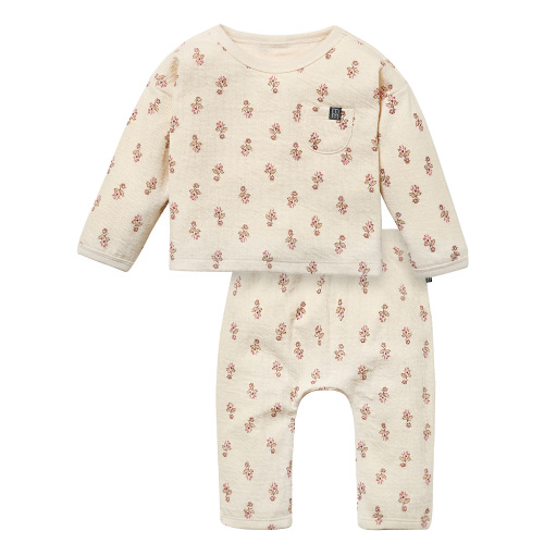 Modern Moments by Gerber Baby Neutral Organic Sweatshirt and Jogger Set, 2-Piece, 0/3 Months - 24 Months