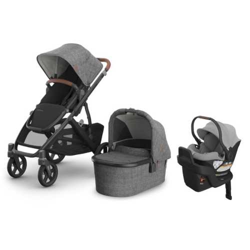 UPPAbaby Vista V3 Travel System - Aria & Bassinet