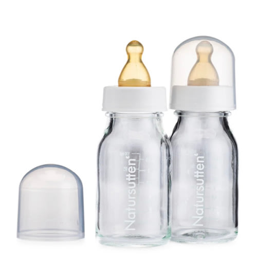 Natursutten Glass Baby Bottles – Blooming Baby 3.7 oz