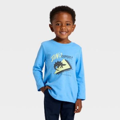 Toddler Boys' Long Sleeve Graphic T-Shirt - Cat & Jack™