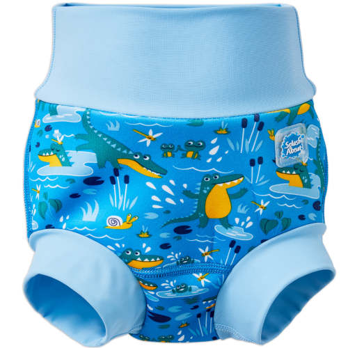 6-12M Happy Nappy™ Swim Diaper Crocodile Swamp