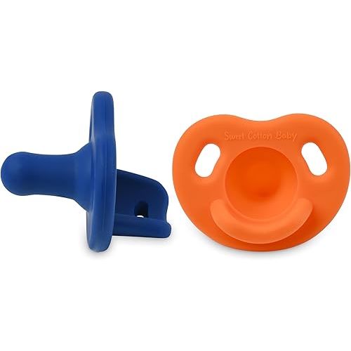 Pacifier – Soft Silicone – 0-36 Months – BPA Free – Natural Latch – Lightweight, Dishwasher Safe – for Newborns, Infants, Toddlers