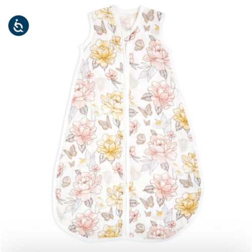 organic cotton light sleep sack TOG 1.0 earthly | aden + anais