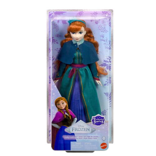Disney Frozen Enchanted Stories Anna Fashion Doll with Dress & Accessories from Frozen: Winter Festival