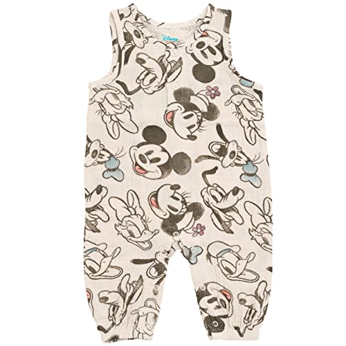 Disney Winnie The Pooh Mickey Mouse Outfit Set Shortall Dress Newborn to Little Kid