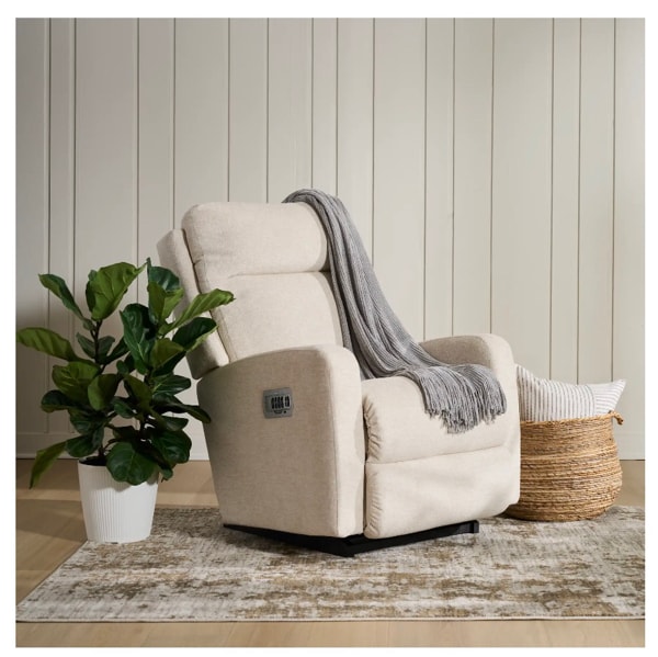Finley Power Rocking Recliner w/ Headrest & Lumbar | La-Z-Boy