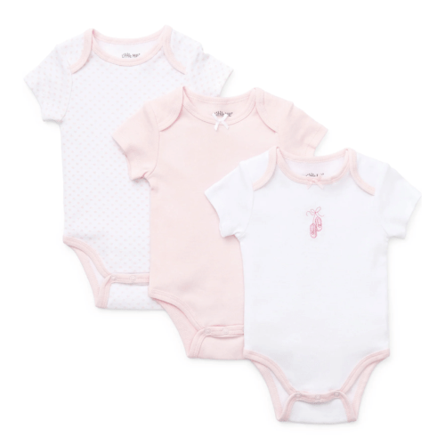 Prima Ballerina 3-Pack Bodysuits