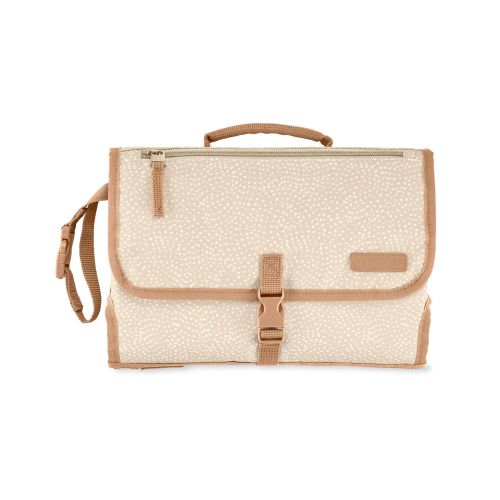 Pronto Signature Changing Station - Beige Swirl Dot