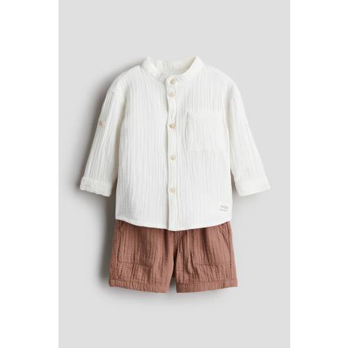 2-PIECE COTTON MUSLIN SET