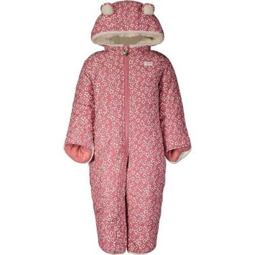 OshKosh B'Gosh Baby Girls Cozy Lining One Piece Pram Suit, White/Butterflies, 6/9 Months