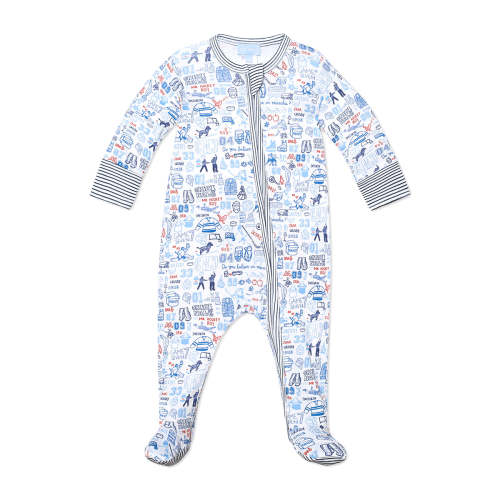 Hockey Zip Baby Onesie